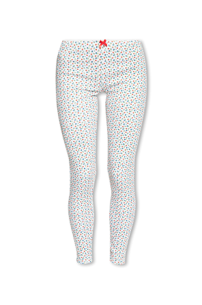 Leggings with floral motif od Dsquared2