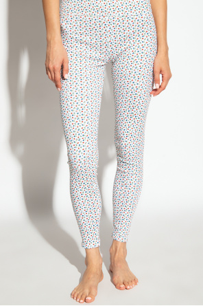 Leggings with floral motif od Dsquared2