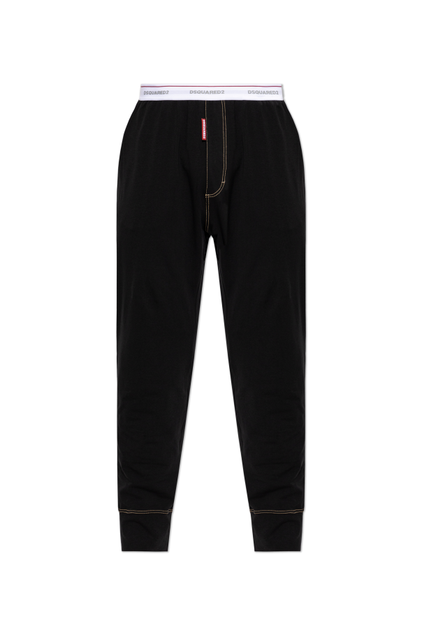 Cotton trousers from the `Underwear` line od Dsquared2