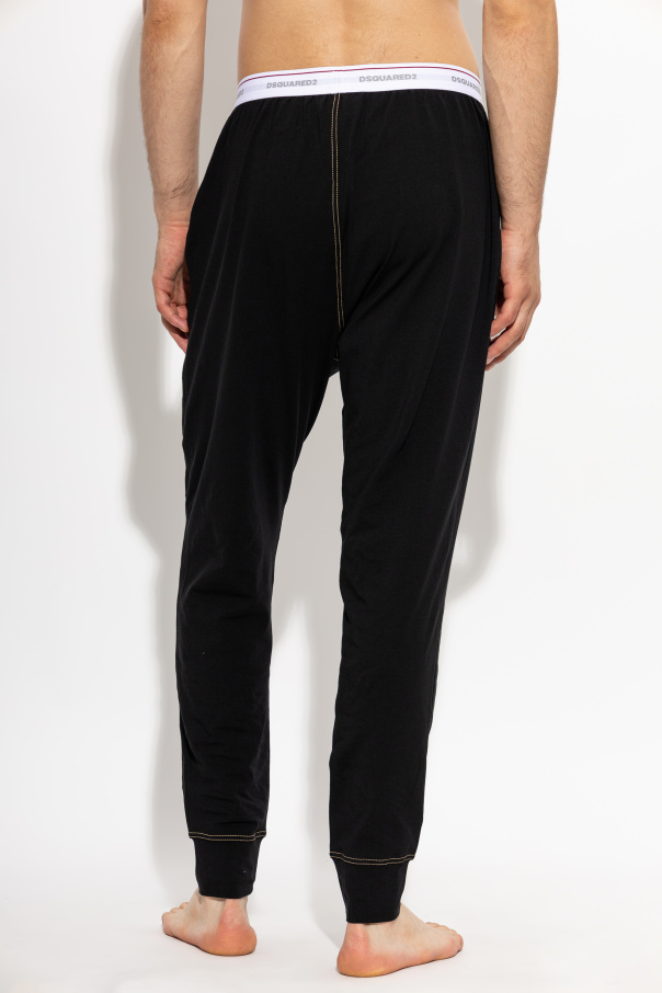 Dsquared2 Bavlnené nohavice z línie `Underwear`