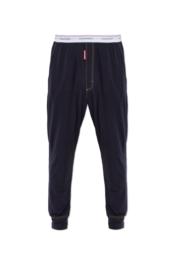 Cotton trousers from the `Underwear` line od Dsquared2