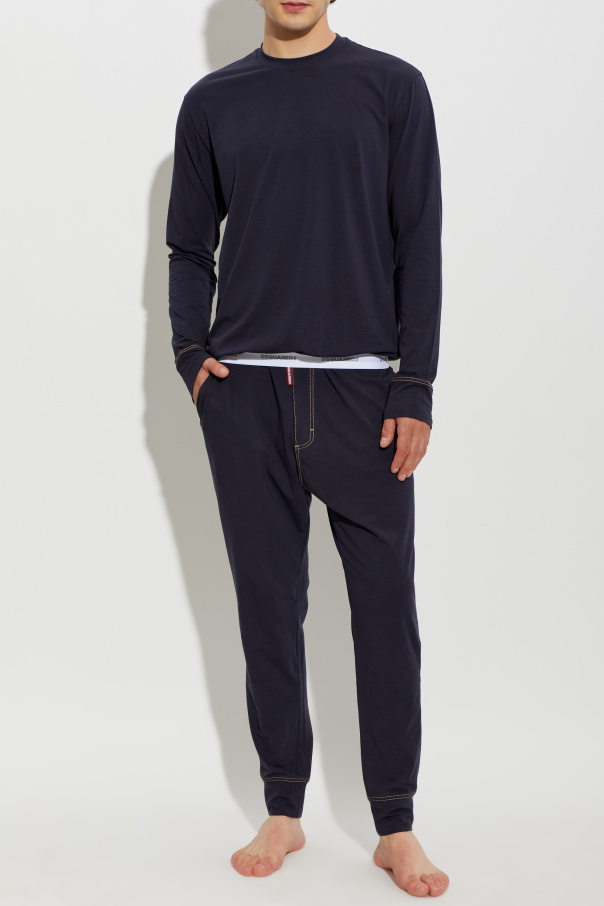 Dsquared2 Cotton trousers from the `Underwear` line