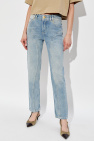 Balmain BLUE Jeans with stitching on the legs