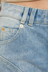 Balmain BLUE Jeans with stitching on the legs
