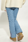Khrisjoy light blue Quilted ski trousers