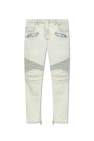 Balmain light blue Jeans with logo