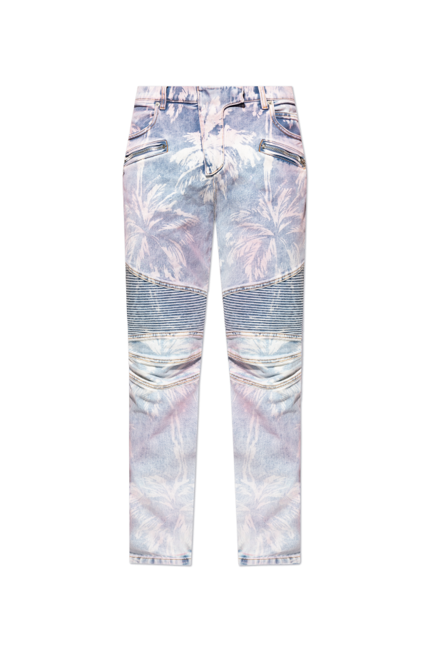 Balmain Jeansy typu `slim`