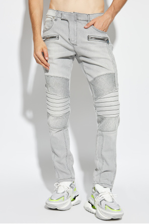 Balmain Jeansy typu `slim`