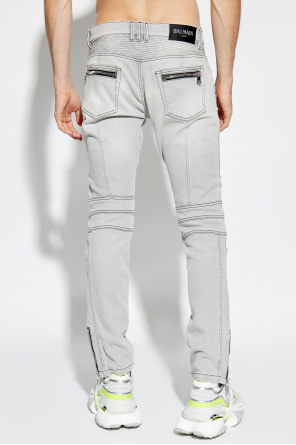 Balmain Jeansy typu `slim`