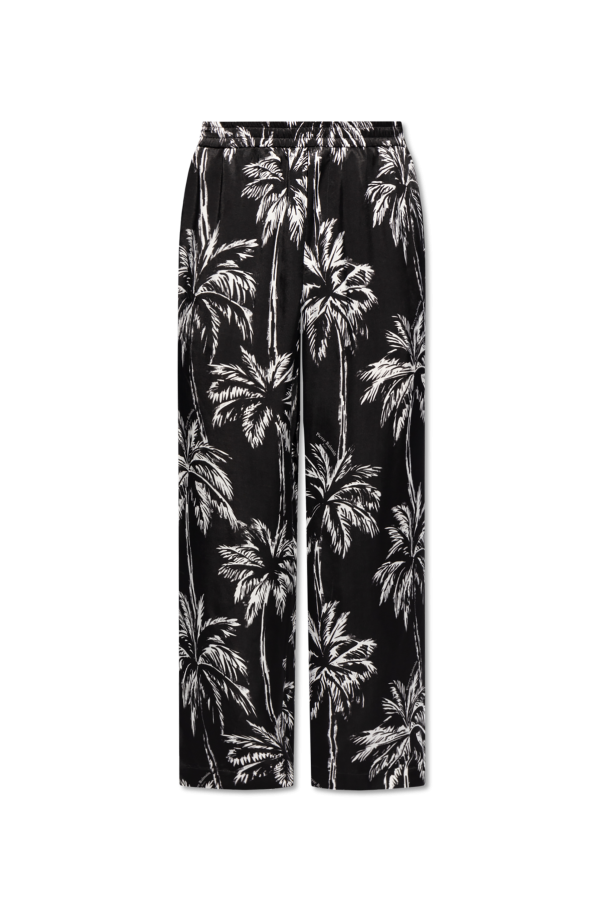 Balmain Balmain pants with a floral motif