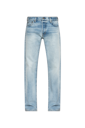 Straight-leg jeans