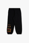 logo leggings with cut outs adidas by stella mccartney trousers black