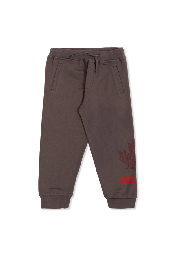 Sweatpants with logo od Dsquared2 Kids