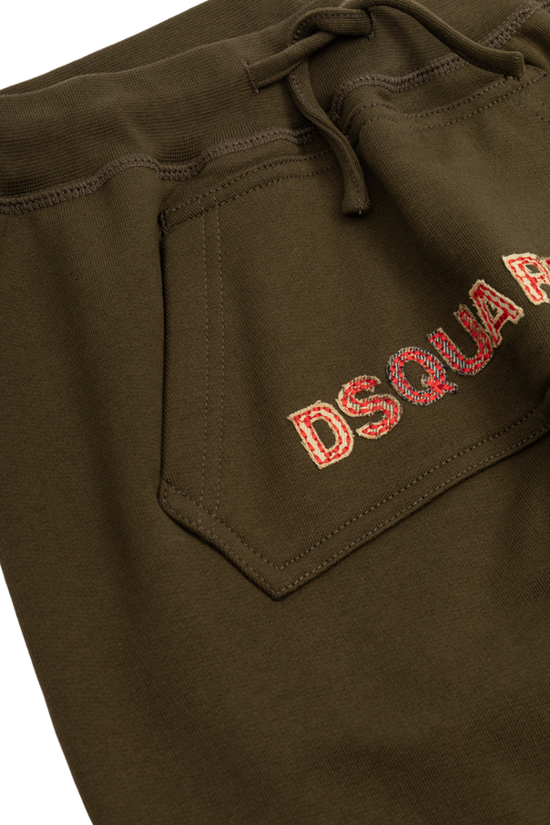 Dsquared2 Kids Trousers with embroidered logo