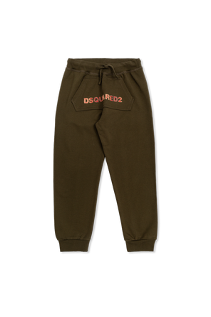 Hose mit aufgesticktem Logo