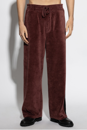 AllSaints Draven trousers with side stripes