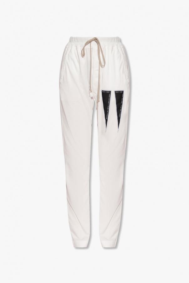 Rick Owens DRKSHDW Sweatpants with contrasting patches