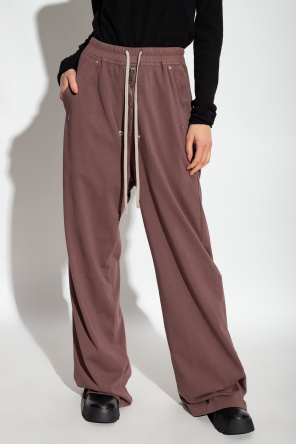 Object Jean déchiré avec taille asymétrique Noir Loose-fitting trousers