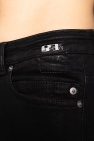 Rick Owens DRKSHDW BLACK Jeans with logo