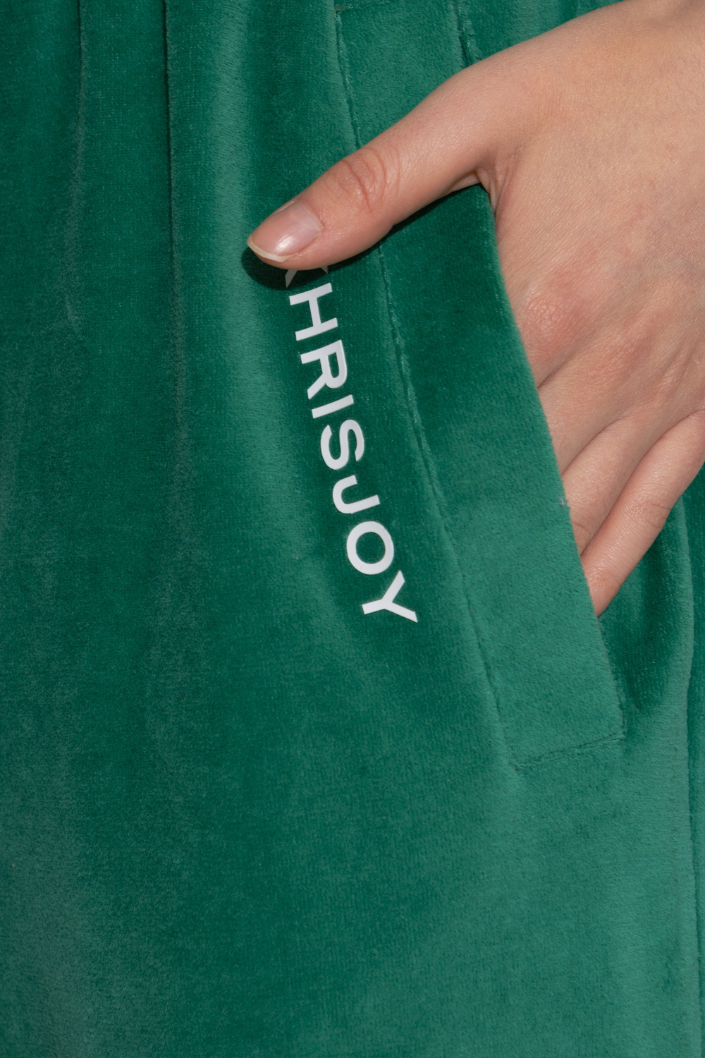 Khrisjoy Velour sweatpants