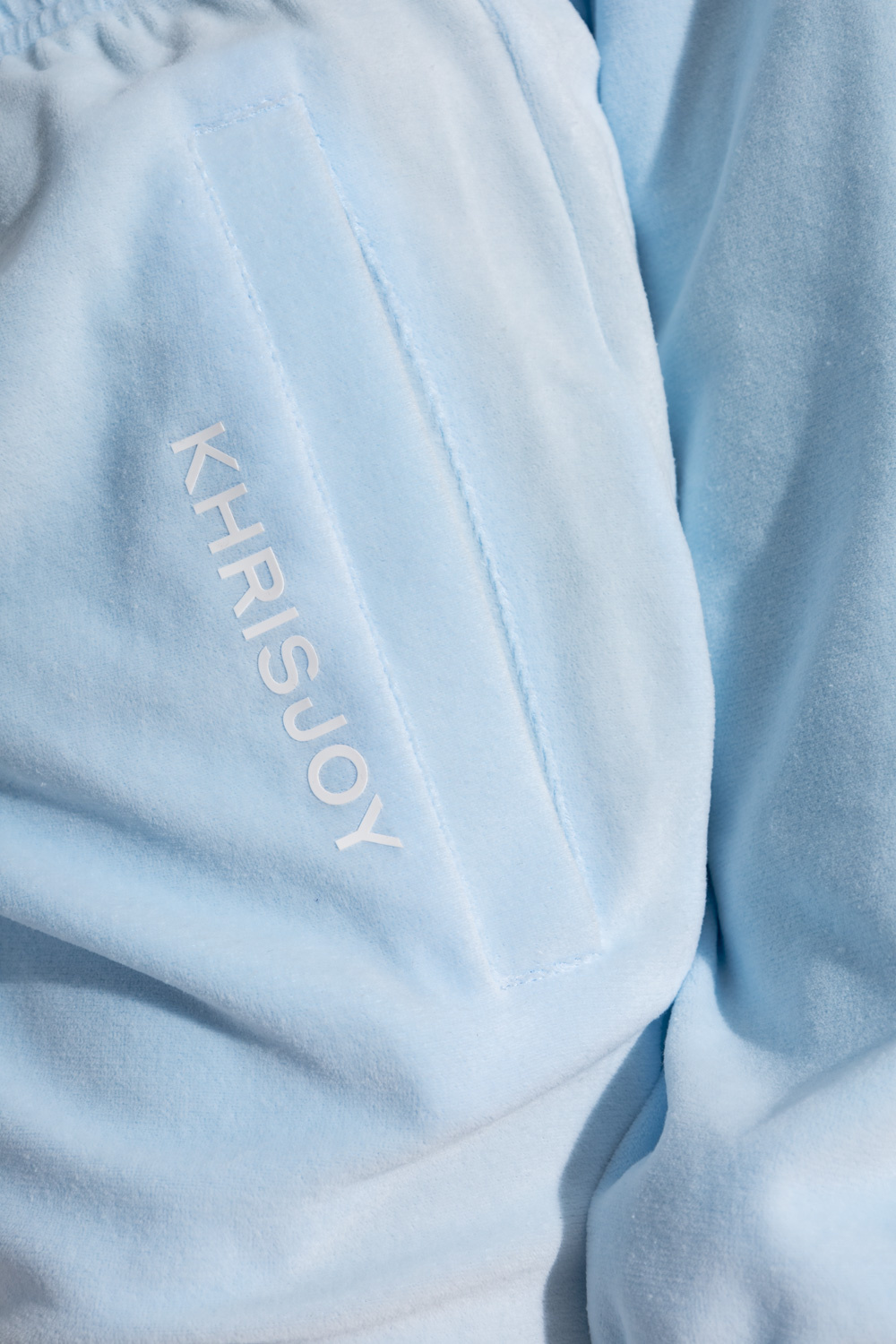 Khrisjoy Velour sweatpants