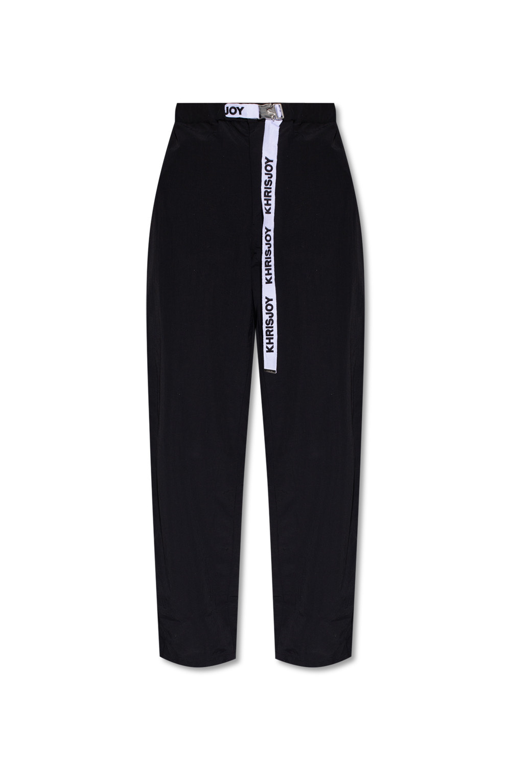 Khrisjoy trousers elevated with logo