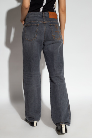JW Anderson Bootcut jeans with rips