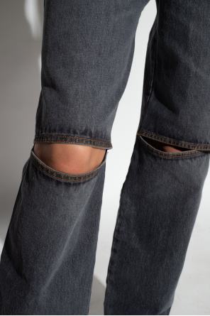 JW Anderson Bootcut jeans with rips