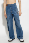 JW Anderson BLUE Loose-fitting jeans