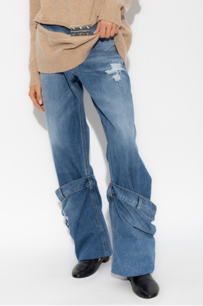 JW Anderson Jeans with decorative turn-ups