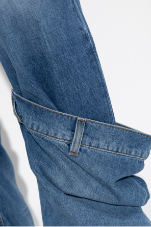 JW Anderson Jeans with decorative turn-ups
