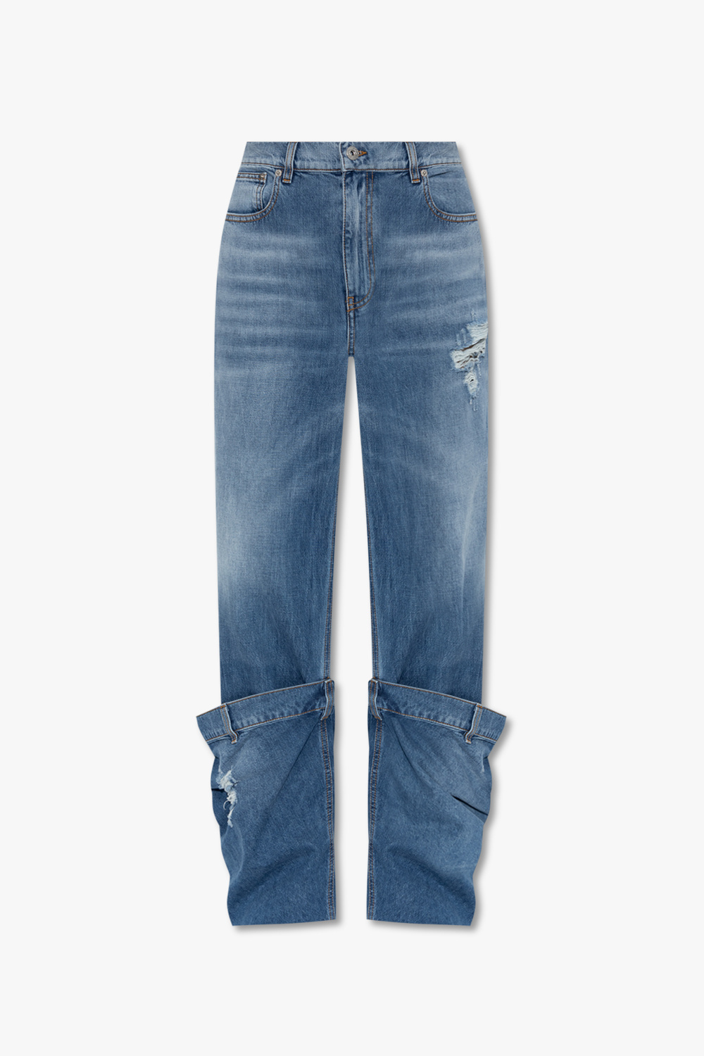 JW Anderson Jeans with decorative turn-ups