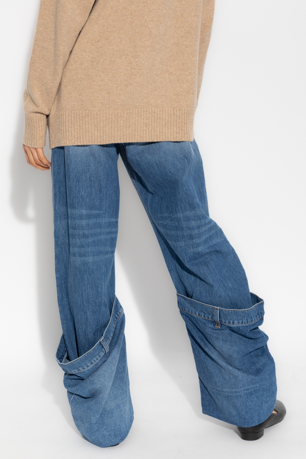 JW Anderson Jeans with decorative turn-ups