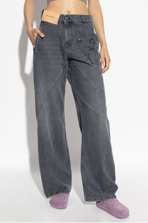JW Anderson Jeans with embroidered logo