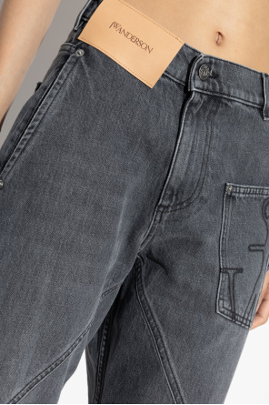 JW Anderson Jeans with embroidered logo