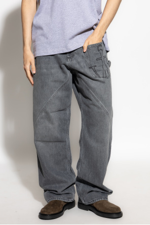 JW Anderson Jeans with embroidered logo
