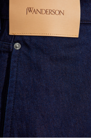 JW Anderson Jeansy z zawijanymi nogawkami