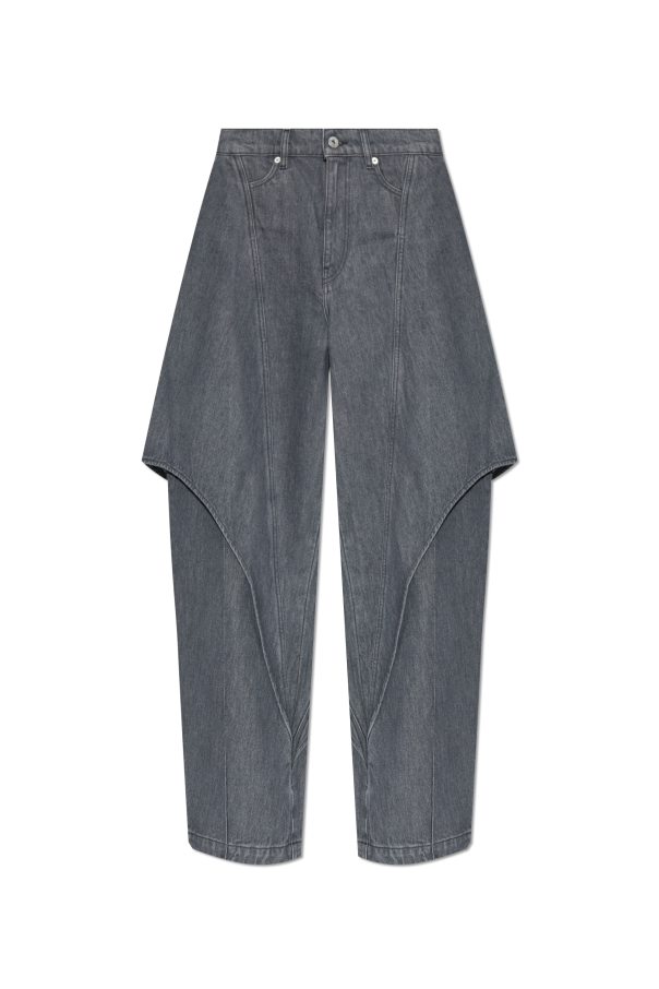 Jeans with logo od JW Anderson