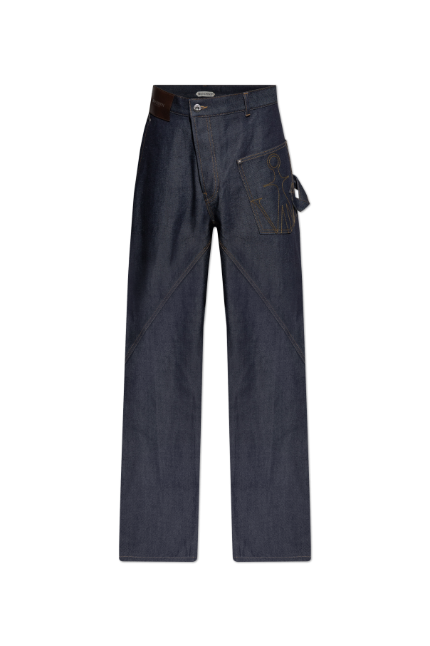 Jeans with logo od JW Anderson