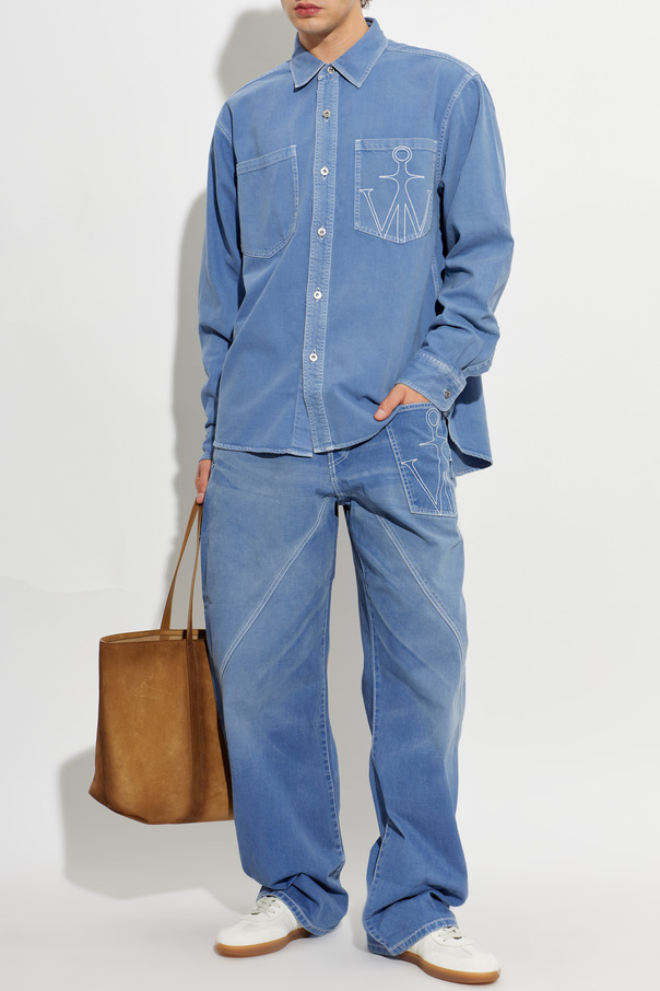 JW Anderson Jeans with a 'vintage' effect