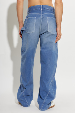 JW Anderson Jeans with a 'vintage' effect