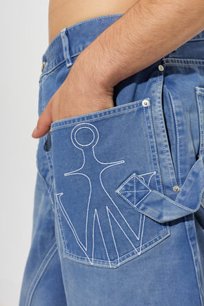 JW Anderson Jeans with a 'vintage' effect