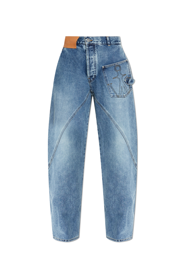 Jeans with logo od JW Anderson