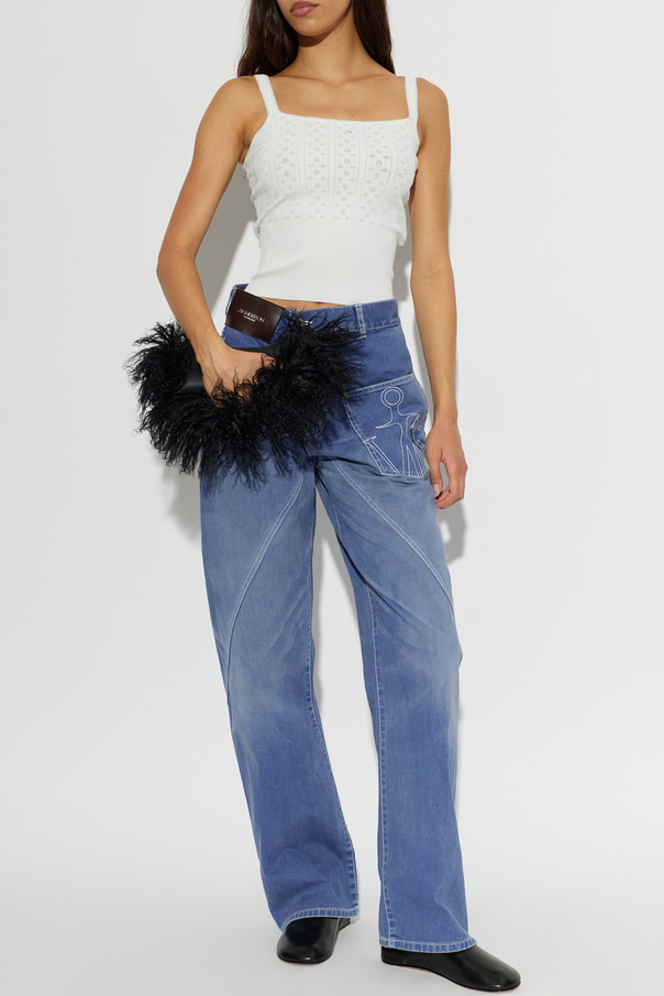 JW Anderson Jeans de perna larga