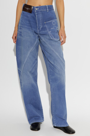 JW Anderson Jeans de perna larga