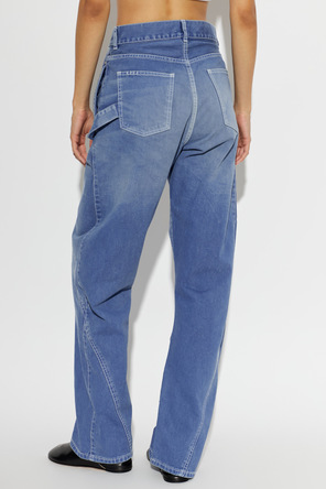 JW Anderson Jeans de perna larga