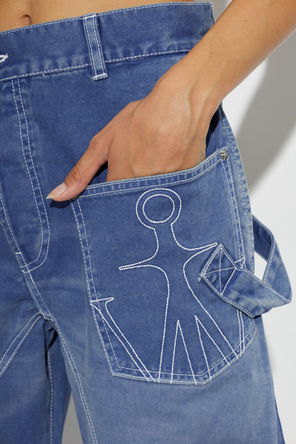 JW Anderson Jeans de perna larga