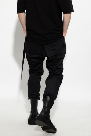 Rick Owens DRKSHDW Bawełniane spodnie