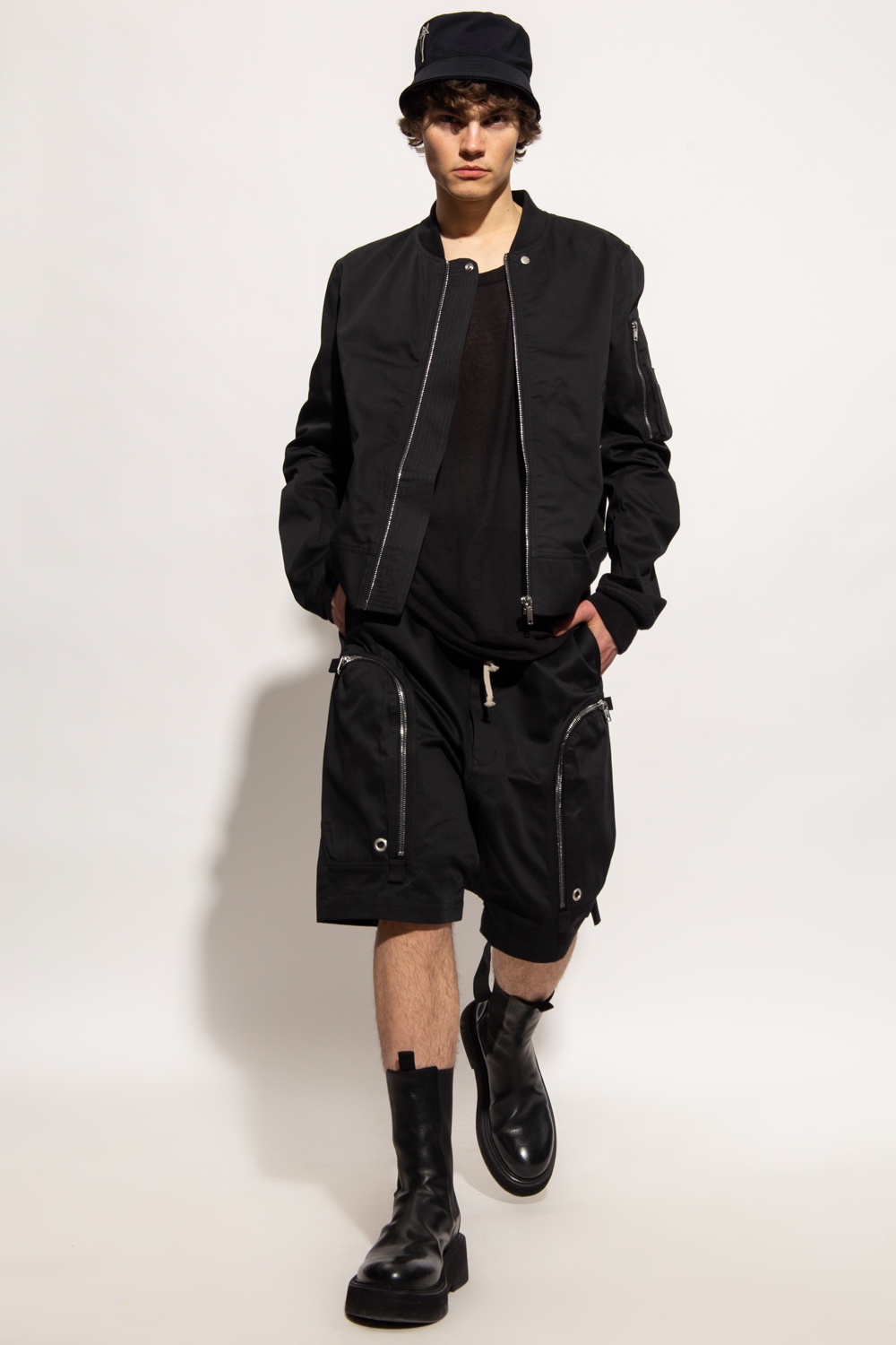 Rick Owens DRKSHDW Shorts with multiple pockets