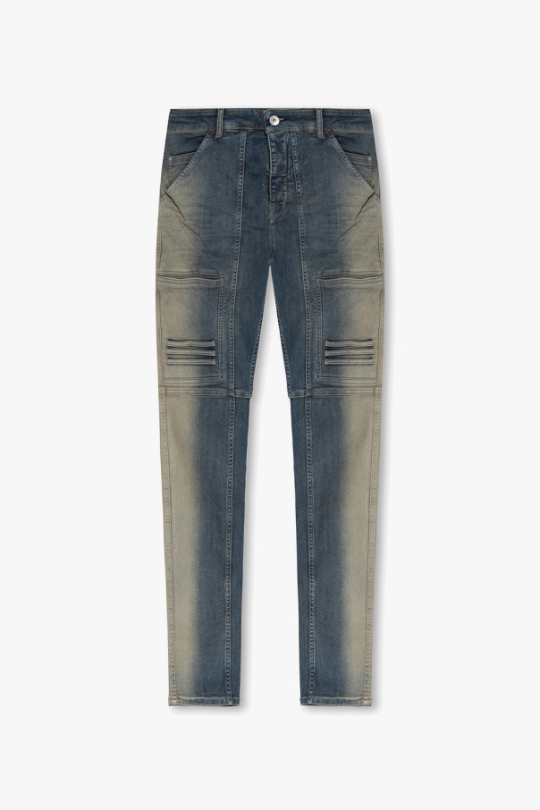 Rick Owens DRKSHDW Jeans with vintage effect